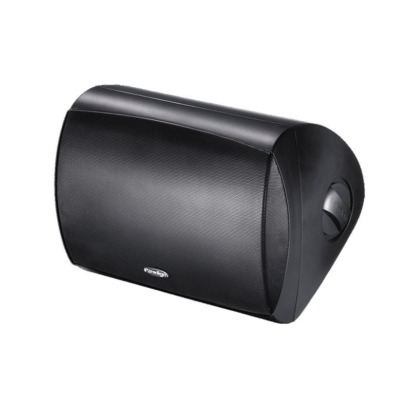 Paradigm Stylus 470-SM v3 | Haut-parleurs extérieur - 3 pilotes - 2 voies - Résistant aux intempéries - 80 W - Noir - Paire-SONXPLUS La Sarre