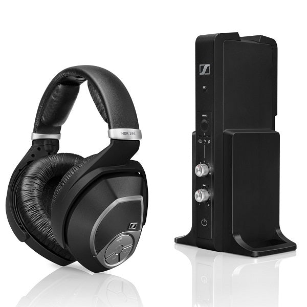 Sennheiser RS195 | Écouteurs TV sans fil circum-auriculaires - Noir-SONXPLUS La Sarre