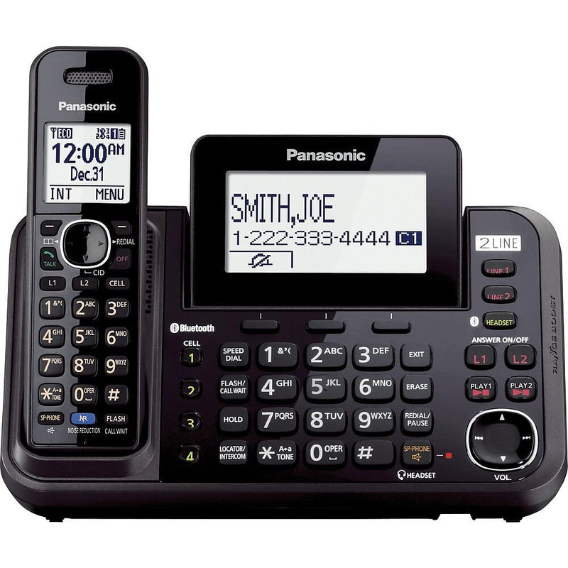 Panasonic KX-TG9541B | Téléphone sans fil - 1 combiné - Répondeur - Noir-SONXPLUS La Sarre