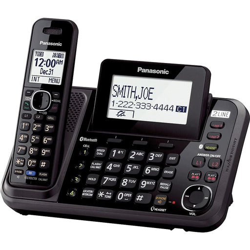 Panasonic KX-TG9541B | Téléphone sans fil - 1 combiné - Répondeur - Noir-SONXPLUS La Sarre