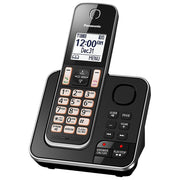 Panasonic KX-TGD392B | Téléphone sans fil - 2 combinés - Répondeur - Noir-SONXPLUS La Sarre