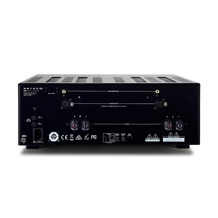 Anthem | Amplificateur de puissance STR - 2 Canaux - Transformateurs toroïdaux massifs - Noir-SONXPLUS La Sarre