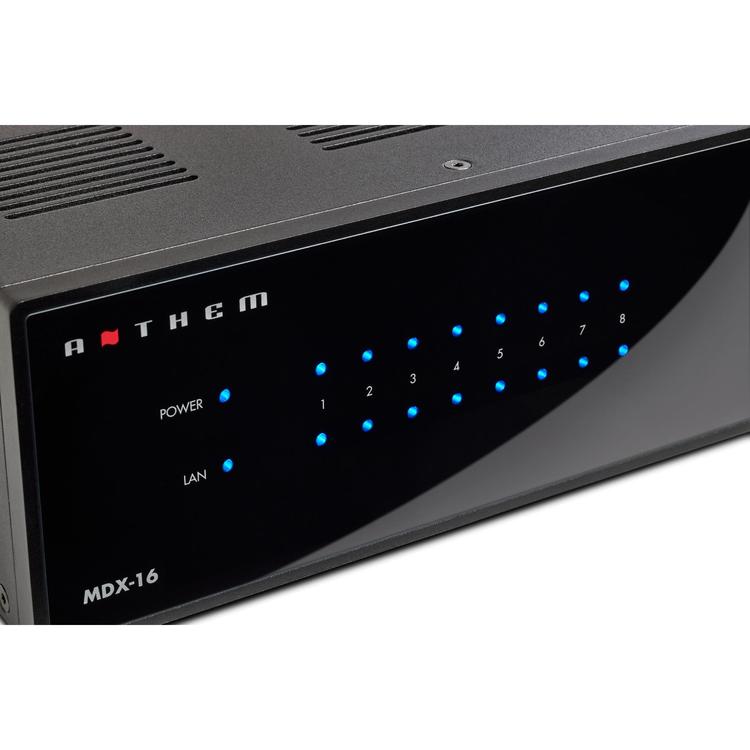 Anthem MDX16 | Amplificateur 16 canaux 8 zones et plus - Noir-SONXPLUS La Sarre
