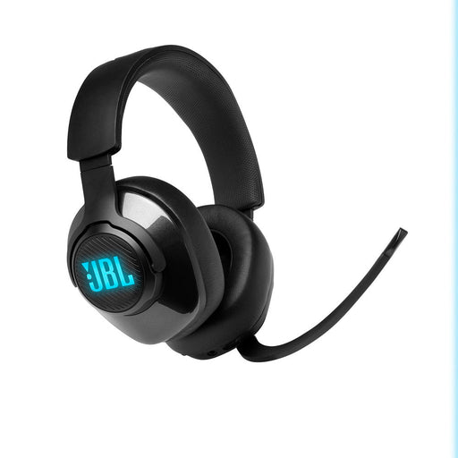 JBL Quantum 400 | Casque de jeu filaire circum-auriculaire - Micro rétractable - USB - Noir-SONXPLUS La Sarre
