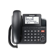 Panasonic KXTGF872B | Combo téléphone sans fil - 1 combiné fixe et 2 combinés sans fil - Répondeur - Noir-SONXPLUS La Sarre