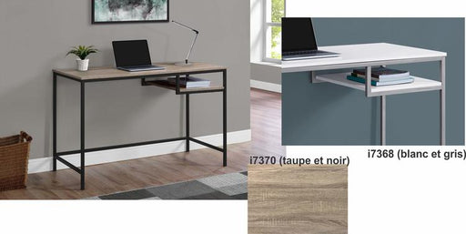 Monarch i7370 | Bureau d'ordinateur - Taupe et Noir-SONXPLUS La Sarre
