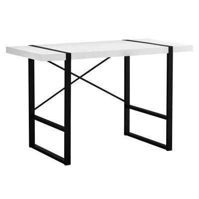 Monarch I7313 | Bureau d'ordinateur - Blanc et noir-SONXPLUS La Sarre