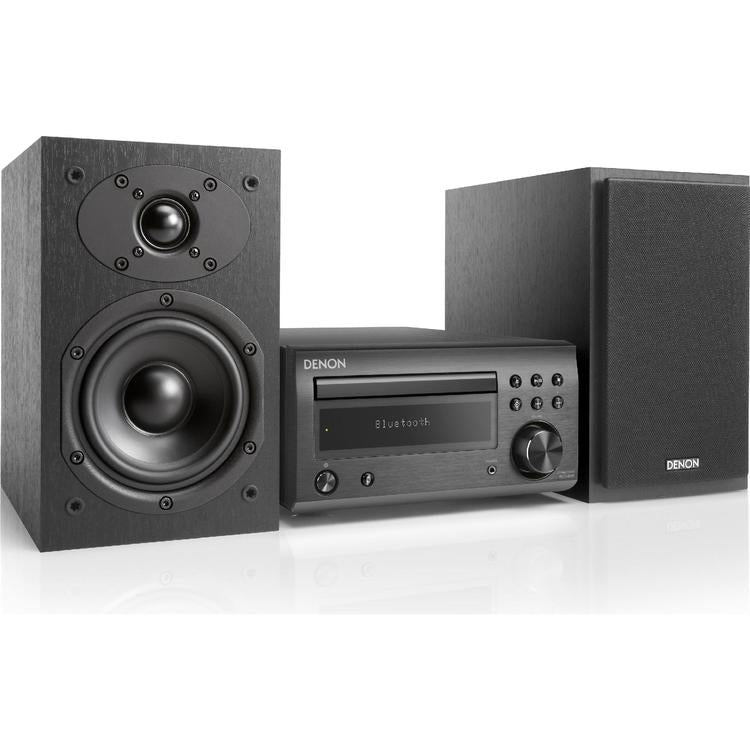 Denon DM-41SBK | Micro-Chaîne Hi-Fi sans fil - 2 Canaux - Bluetooth - Noir-SONXPLUS La Sarre