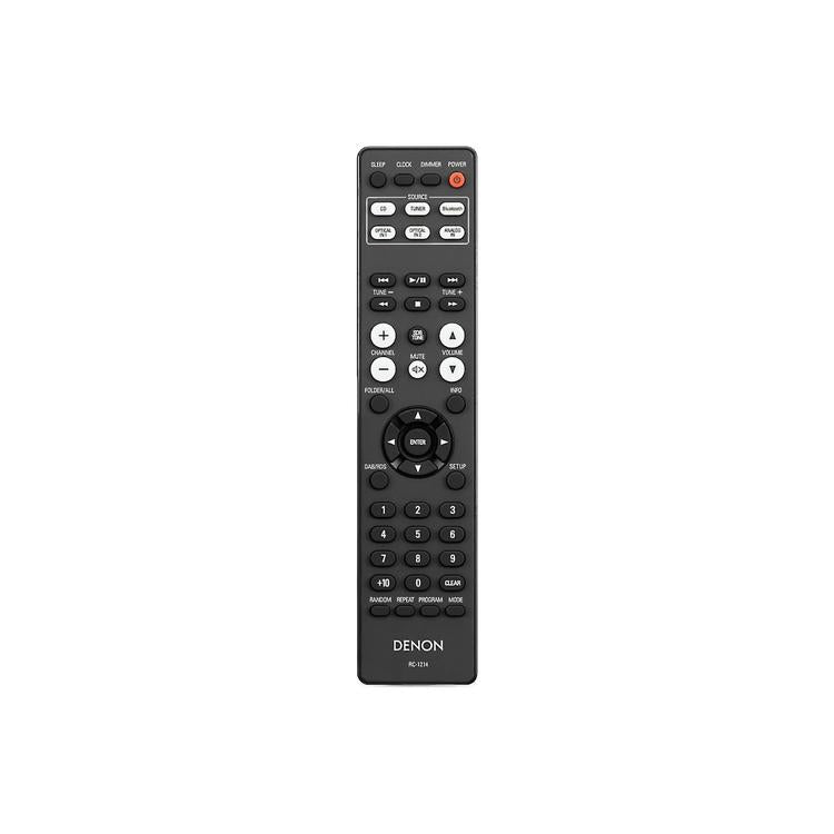Denon DM-41SBK | Micro-Chaîne Hi-Fi sans fil - 2 Canaux - Bluetooth - Noir-SONXPLUS La Sarre
