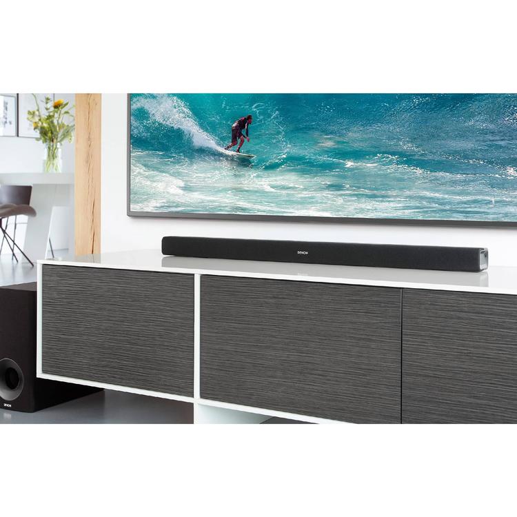 Denon DHT-S316 | Système de Barre de son Cinéma maison - 2.1 canaux - Bluetooth - Caisson de graves sans fil - Noir-SONXPLUS La Sarre