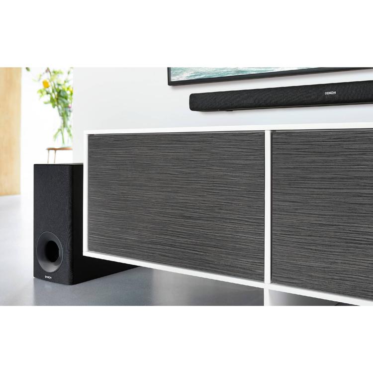 Denon DHT-S316 | Système de Barre de son Cinéma maison - 2.1 canaux - Bluetooth - Caisson de graves sans fil - Noir-SONXPLUS La Sarre
