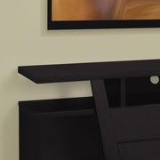 Monarch Specialties I2720 | Meuble TV - 60" - 2 Tiroirs de rangement - Espresso-SONXPLUS La Sarre