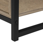 Monarch Specialties I2872 | Meuble TV - 48" - 2 Tiroirs de rangement - Taupe foncé-SONXPLUS La Sarre