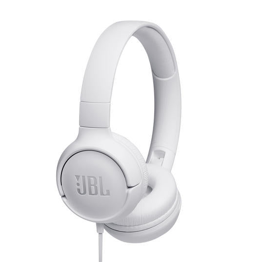 JBL Tune 500 | Écouteurs filaire supra-auriculaires - Blanc-La Sarre