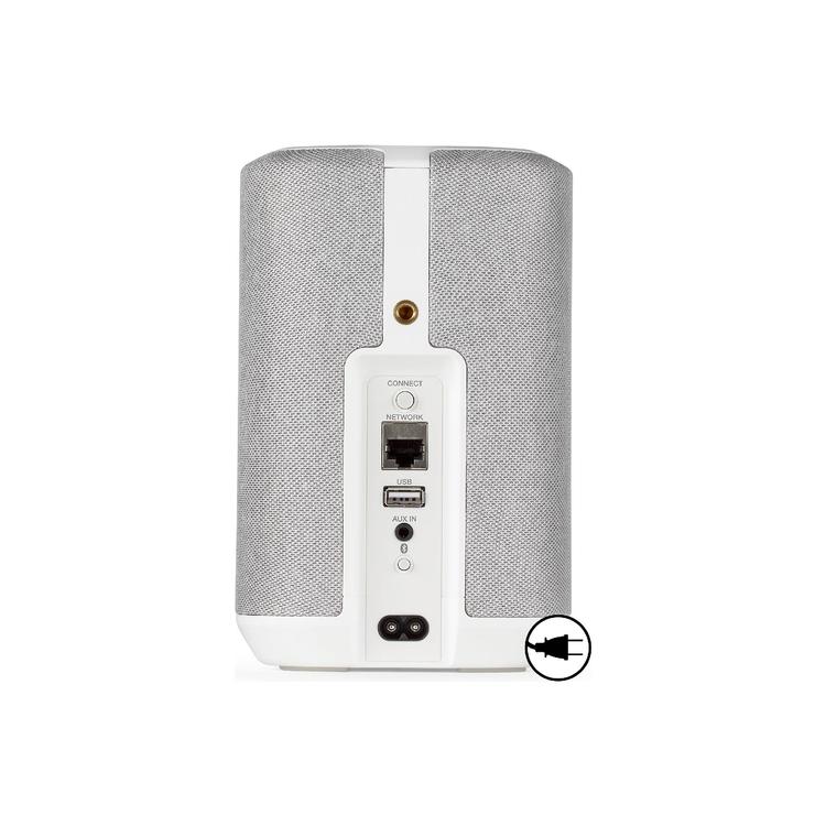Denon HOME 150 | Haut-parleur sans fil intelligent - Bluetooth - Couplage Stéréo - HEOS intégré - Blanc - Unité-SONXPLUS La Sarre