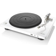 Denon DP-450USB | Table tournante Hi-Fi - Port USB - Bras de lecture en "S" - Blanc-SONXPLUS La Sarre