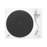 Denon DP-450USB | Table tournante Hi-Fi - Port USB - Bras de lecture en "S" - Blanc-SONXPLUS La Sarre
