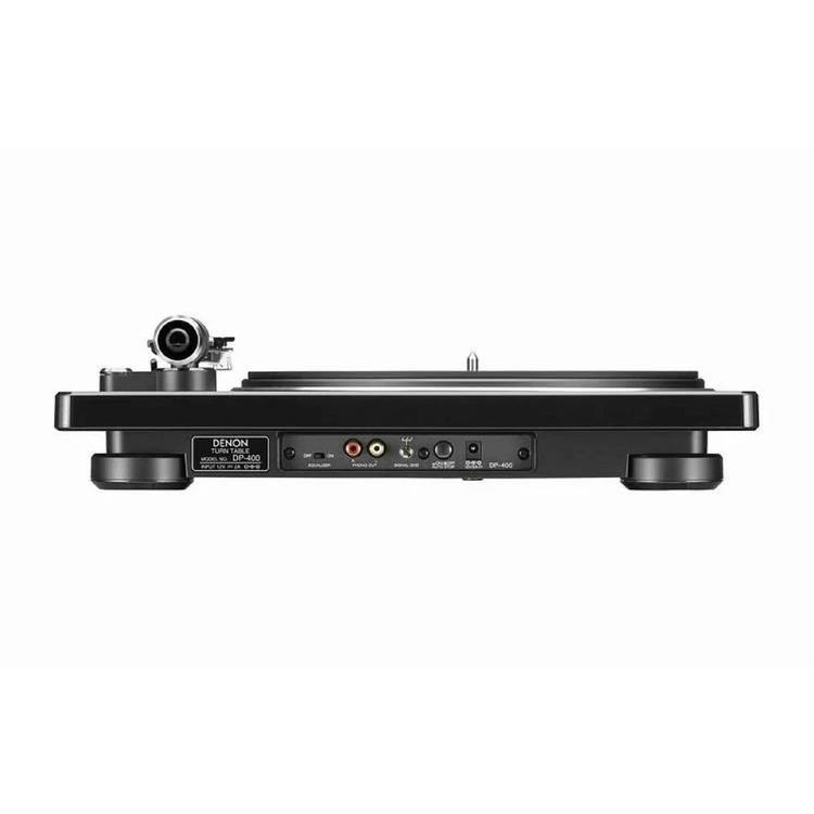 Denon DP-400 | Table tournante Hi-Fi - Capteur automatique de vitesse - Bras de vitesse en "S" - Noir-SONXPLUS La Sarre