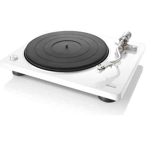 Denon DP-400 | Table tournante Hi-Fi - Capteur automatique de vitesse - Bras de vitesse en "S" - Blanc-SONXPLUS La Sarre