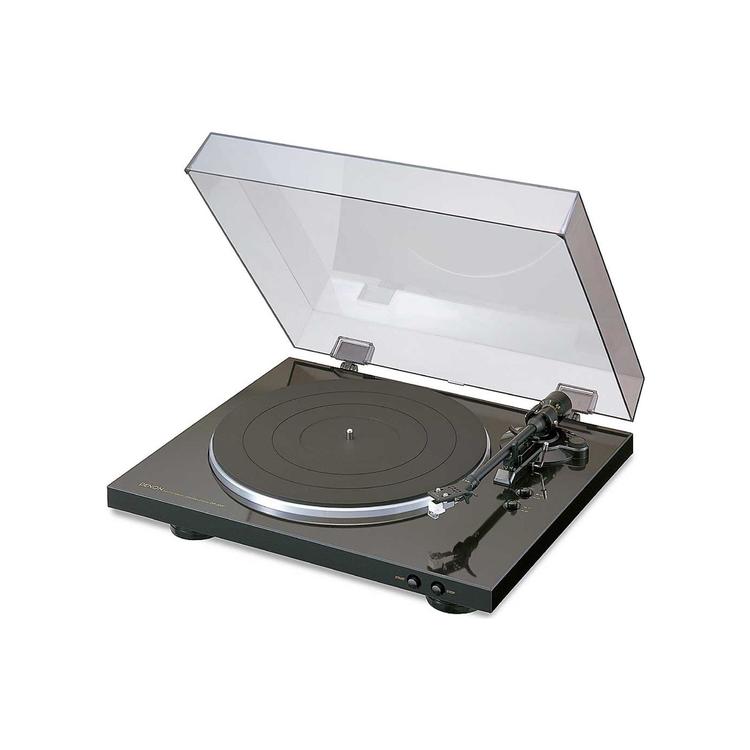 Denon DP-300F | Table tournante automatique - Égaliseur phono - Bras de vitesse droit - Noir-SONXPLUS La Sarre