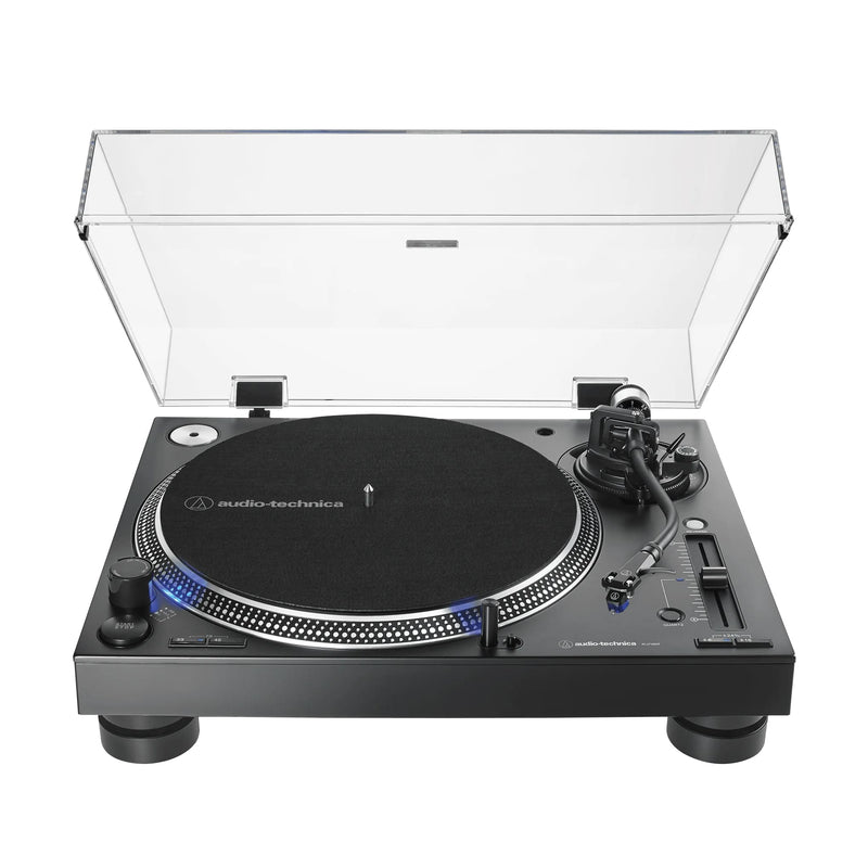 Audio-Technica LP140XP | Table tournante manuelle - Entraînement direct professionnelle - Noir | 01 | Sonxplus La Sarre