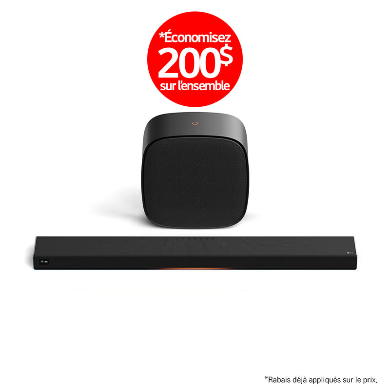 LG Sound Suite | Cinema Suite 7 - Barre de son H7+W7 | 01 | Sonxplus La Sarre