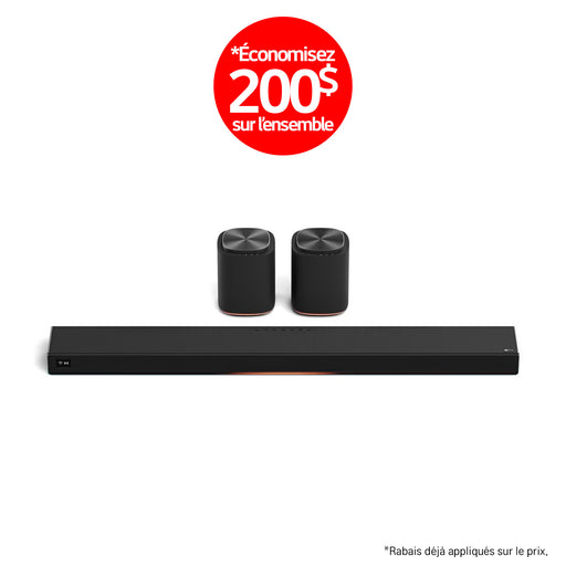 LG Sound Suite | Immersive suite 5 - Barre de son H7 +2 M5 | 01 | Sonxplus La Sarre