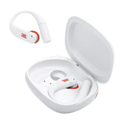 JBL Endurance Peak 4 | Écouteurs intra-auriculaire - TwistLock  - Blanc/Orange | 02 | Sonxplus La Sarre