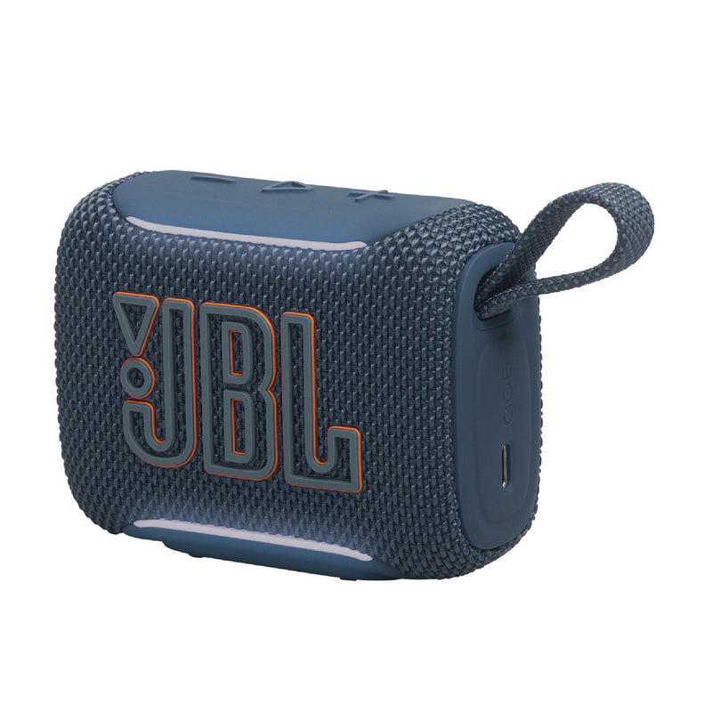 JBL GO 5 | Mini haut-parleur portable - Bluetooth - 10 Heures d'autonomie - IP68 - Bleu | 01 | Sonxplus La Sarre
