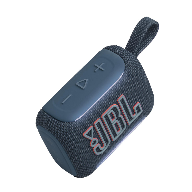 JBL GO 5 | Mini haut-parleur portable - Bluetooth - 10 Heures d'autonomie - IP68 - Bleu | 03 | Sonxplus La Sarre