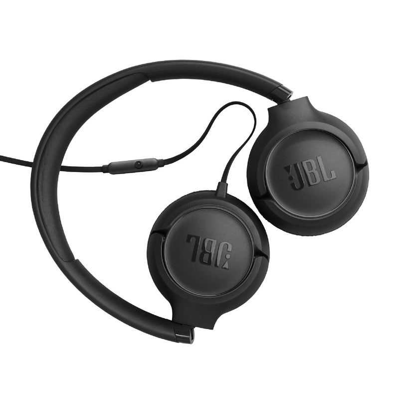 JBL Tune 530 | Écouteurs supra-auriculaire - Fil - Pliable - Noir | 03 | Sonxplus La Sarre
