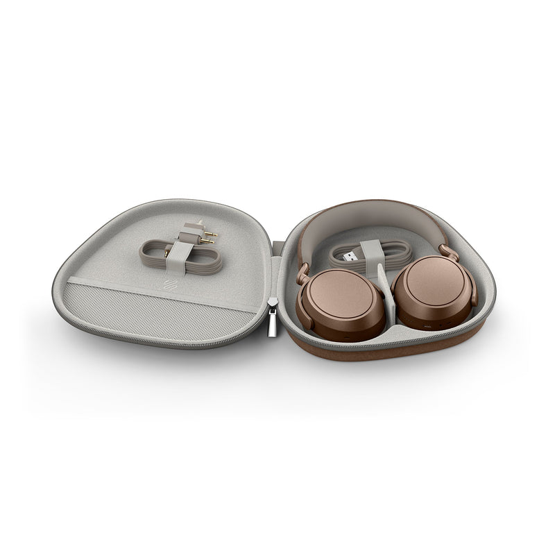 Sennheiser MOMENTUM 4 Wireless | Écouteurs supra-auriculaires - Sans fil - Réduction adaptative du bruit - Brun | 04 | Sonxplus La Sarre